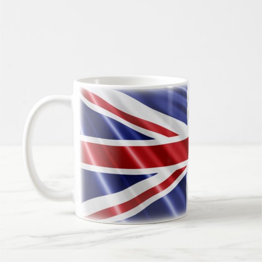 Patriotische Flagge Kaffeetasse (Links)