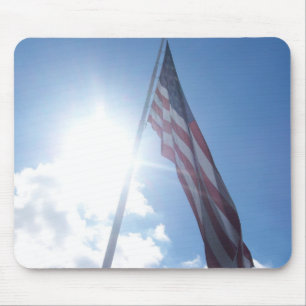 Patriotische Flagge Mousepad