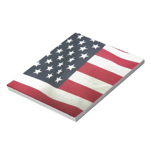 Patriotische Flagge Notizblock (Rotiert)