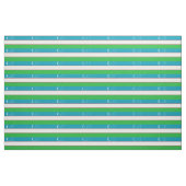 Patriotische Flagge Usbekistans Stoff (Fat Quarter (45,7 x 55,9 cm))