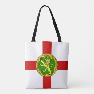 Patriotische Flagge von Alderney Tasche