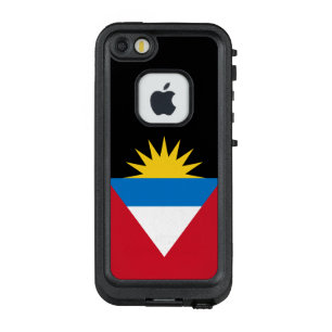 Patriotische Flagge von Antigua und Barbuda LifeProof FRÄ’ iPhone SE/5/5s Hülle