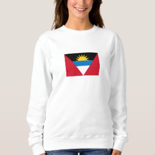 Patriotische Flagge von Antigua und Barbuda Sweatshirt