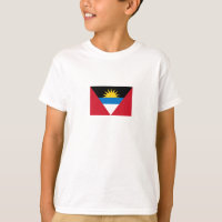Patriotische Flagge von Antigua und Barbuda