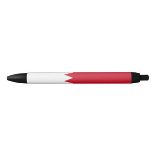 Patriotische Flagge von Bahrain Blaue Tinte Stift
