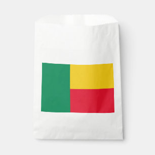 Patriotische Flagge von Benin Geschenktütchen
