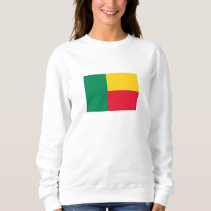 Patriotische Flagge von Benin Sweatshirt