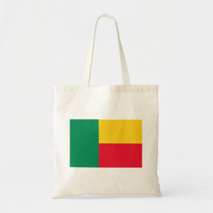 Patriotische Flagge von Benin Tragetasche