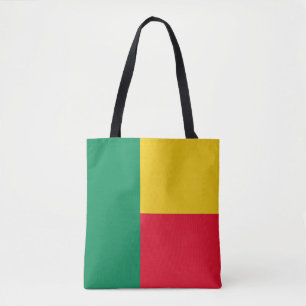 Patriotische Flagge von Benin Tragetasche Tasche