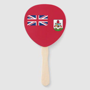 Patriotische Flagge von Bermuda Fächer
