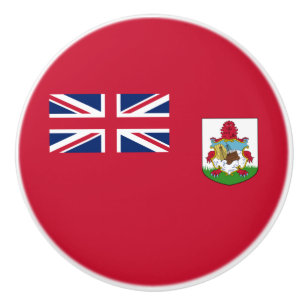 Patriotische Flagge von Bermuda Keramikknauf