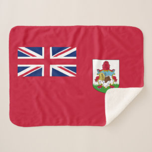 Patriotische Flagge von Bermuda Sherpadecke