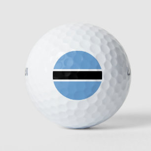 Patriotische Flagge von Botswana Golfball