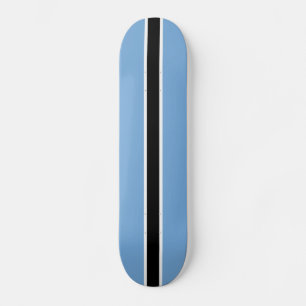 Patriotische Flagge von Botswana Skateboard