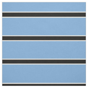 Patriotische Flagge von Botswana Stoff