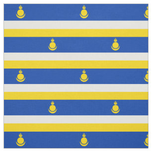 Patriotische Flagge von Burjatien Stoff