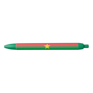 Patriotische Flagge von Burkina Faso Kugelschreiber