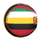 Patriotische Flagge von Guyana Baseball (Vorderseite Links)