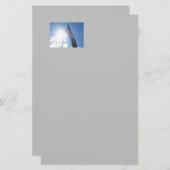 Patriotische Flaggenationstechnik Briefpapier (Vorne/Hinten)