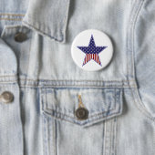 Patriotische Flaggengestaltung der USA Button (Beispiel)