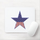 Patriotische Flaggengestaltung der USA Mousepad (Mit Mouse)
