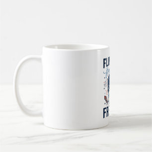 Patriotische Flip Flops Feuerwerk Freiheit Shirt D Kaffeetasse