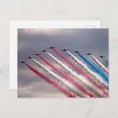 Patriotische Flugpostkarte Postkarte (Vorne/Hinten)