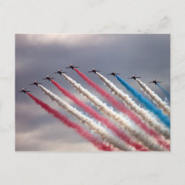 Patriotische Flugpostkarte Postkarte