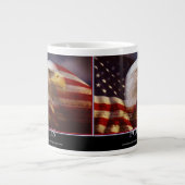 Patriotische Focus-Tasse Jumbo-Tasse (Vorderseite)