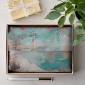 Patriotische Frau am Horseback mit Flaggendekoupag Seidenpapier (Geschenk)