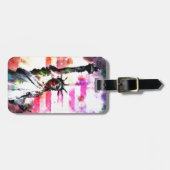 Patriotische Frau der Freiheit Gepäckanhänger (Vorderseite horizontal)