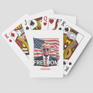 Patriotische Freiheit Lasse Freiheitsring Spielkarten
