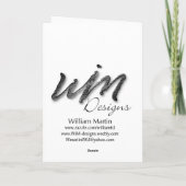 Patriotische Freiheitsstatue Dankeschön-Karte Dankeskarte (Rückseite)