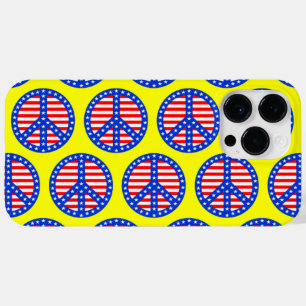 Patriotische Friedenszeichen Case-Mate iPhone Hülle