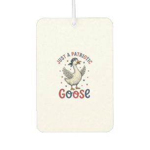Patriotische Gans Vintage Fourth of July Shirt Des Autolufterfrischer