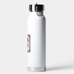 Patriotische Gans Vintage-Stich Trinkflasche
