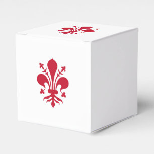 Patriotische Gefälligkeitsbox mit Fahne von Floren Geschenkschachtel
