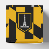 Patriotische Gefälligkeitsbox mit Flagge von Balti Geschenkschachtel (Oben)