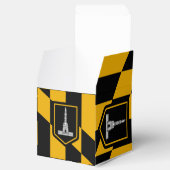 Patriotische Gefälligkeitsbox mit Flagge von Balti Geschenkschachtel (Geöffnet)