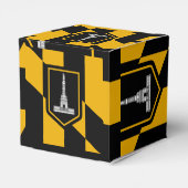 Patriotische Gefälligkeitsbox mit Flagge von Balti Geschenkschachtel (Rückseite)