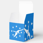 Patriotische Gefälligkeitsbox mit Flagge von Corpu Geschenkschachtel (Geöffnet)