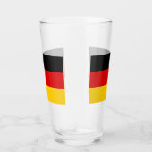 Patriotische Glas-Tasse mit der Flagge Deutschland Glas (Rechts)