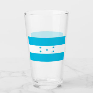 Patriotische Glastasse mit Fahne von Honduras Glas