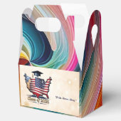 "Patriotische Graduationsparteien" Geschenkschachtel (Geöffnet)