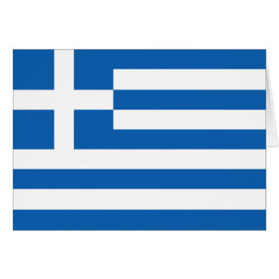 Patriotische griechische Flagge