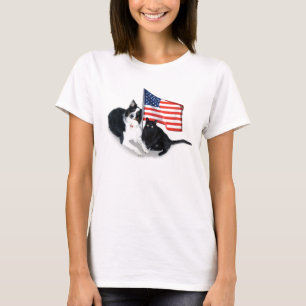 Patriotische Haustiere T-Shirt