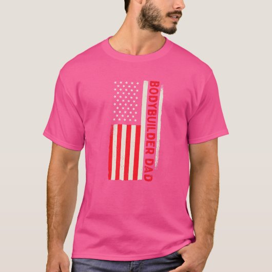 Patriotische Hechtlehne T-Shirt (Vorderseite)