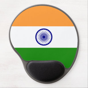Patriotische Indienflagge Gel Mousepad