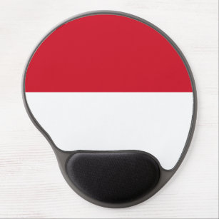 Patriotische indonesische Flagge Gel Mousepad