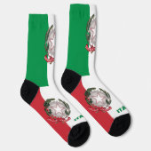 Patriotische italienische Flagge, Nachhaltige Ital Socken (Rechts)